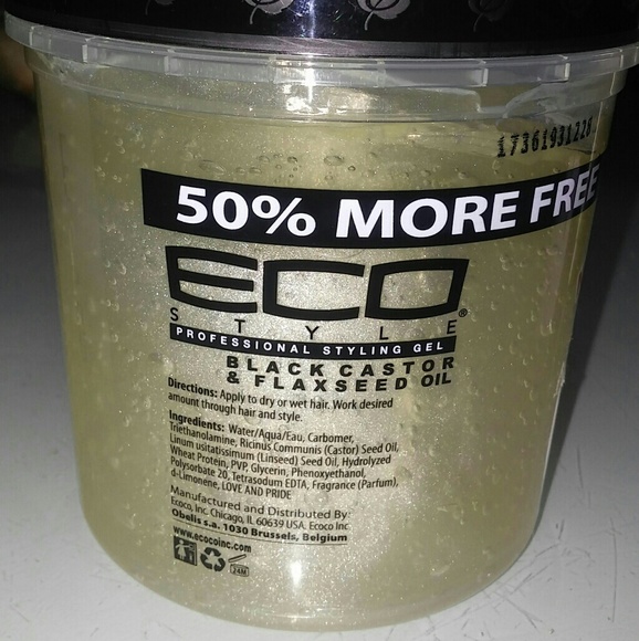 Eco Style Black Castor and Flaxseed Oil Stying Gel - Picture 3 of 3